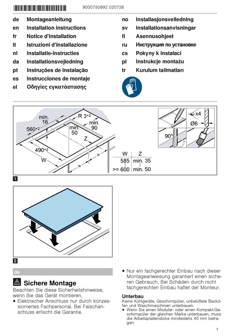 CONSTRUCTA CX3BS603 User manual