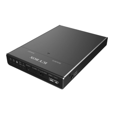 Icy Box IB-2812CL-U3 User manual
