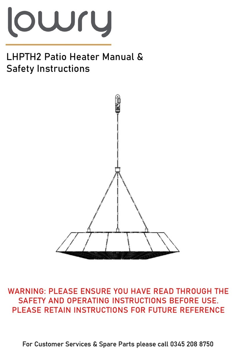 Lowry LHPTH2 Operator's manual