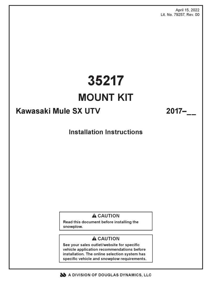 Douglas Dynamics 35217 User manual
