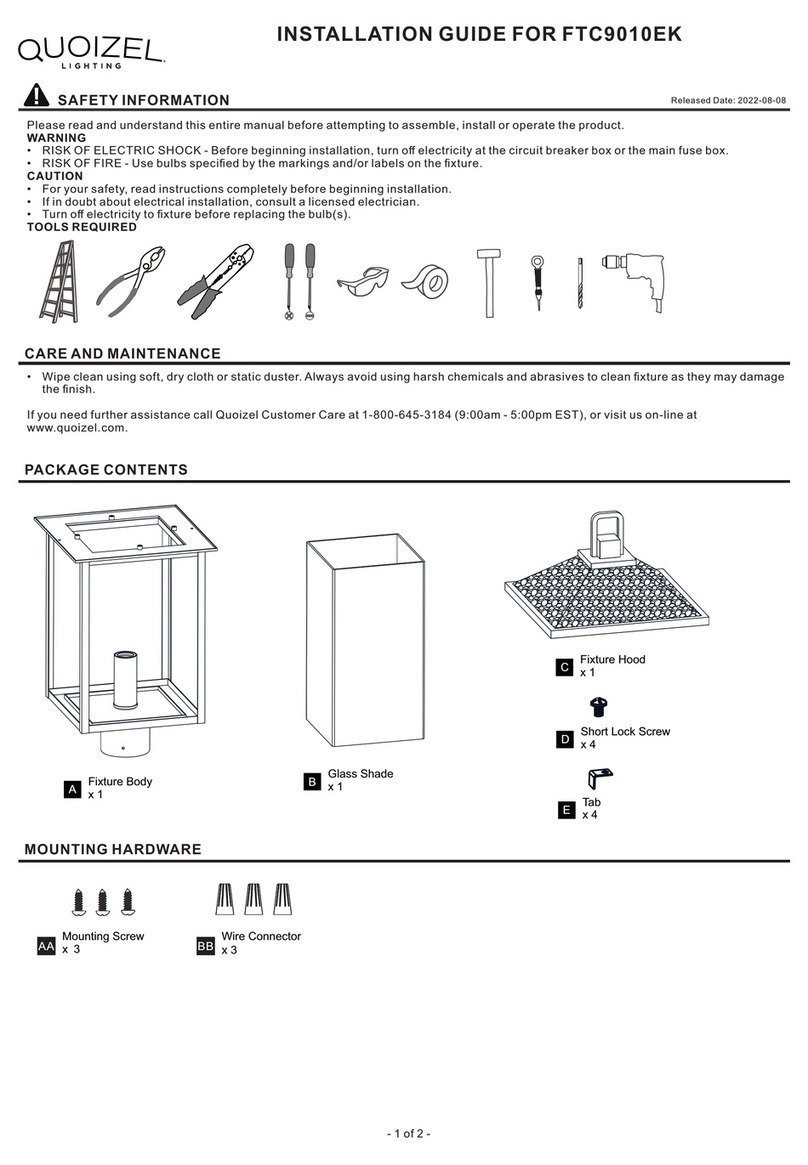 Quoizel FTC9010EK installation guide