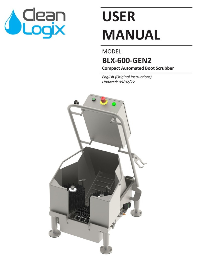 Clean Logix BLX-600-GEN2 User manual