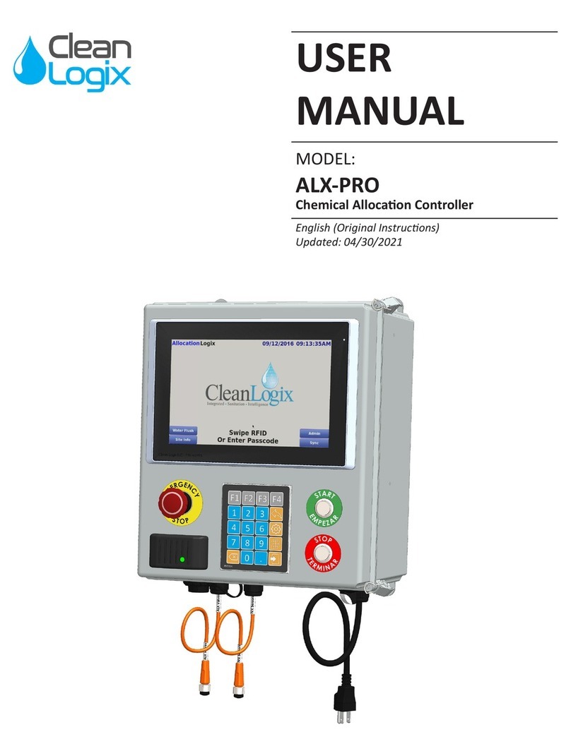 Clean Logix ALX-PRO User manual