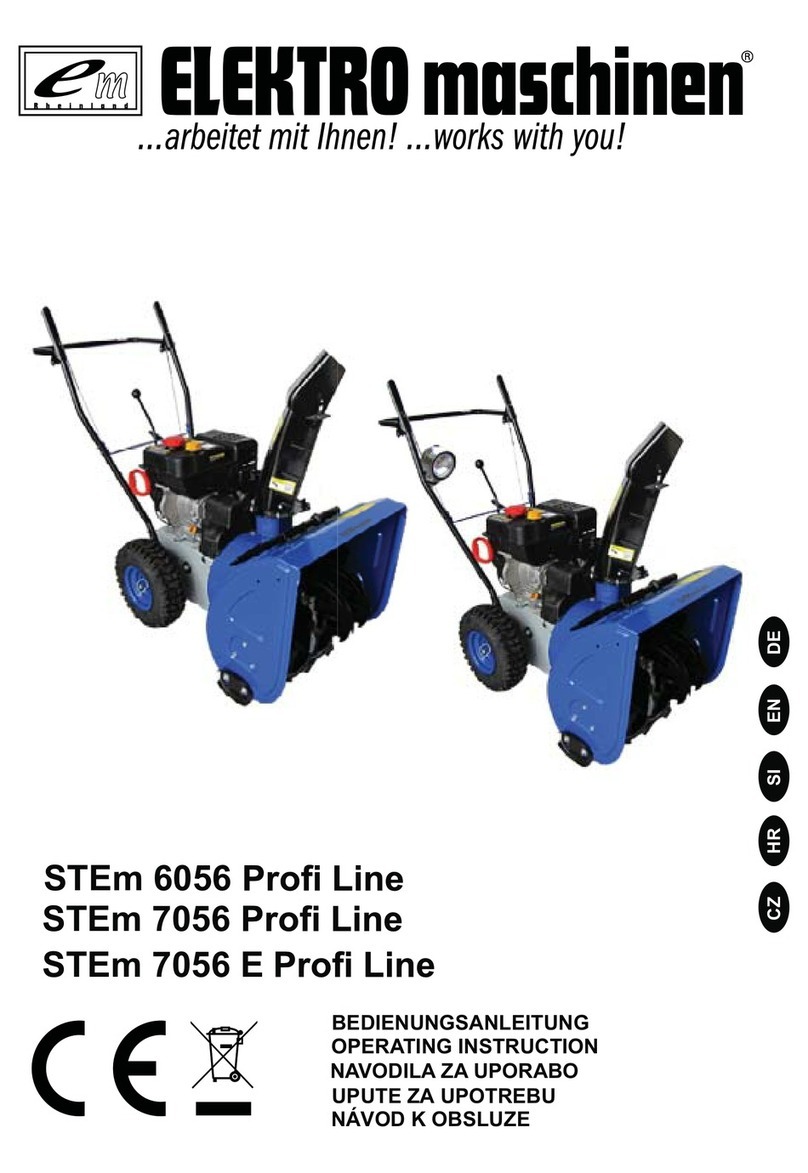 Elektro Maschinen STEm 6056 Profi Line Operating	 instruction