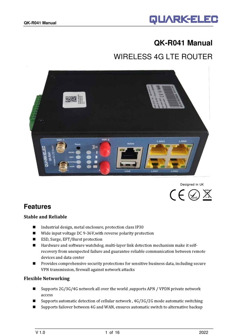 Quark-Elec QK-R041 manual