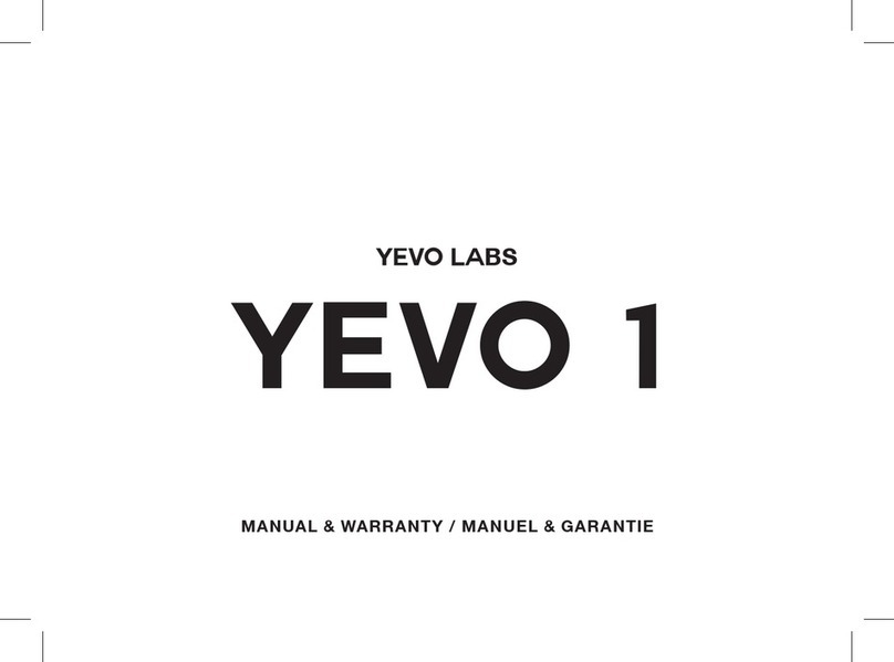 YEVO YEVO1 Manual & warranty