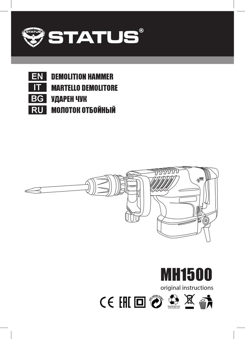 Status MH1500 Original instructions