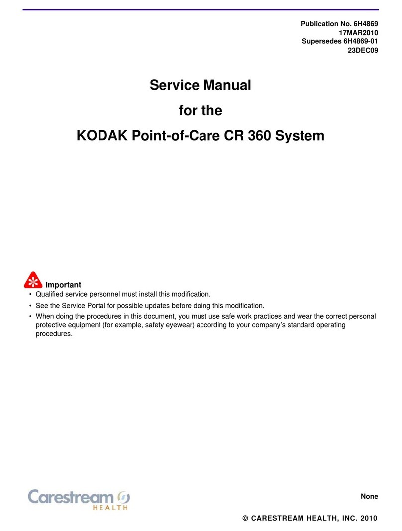 Kodak CR 360 User manual