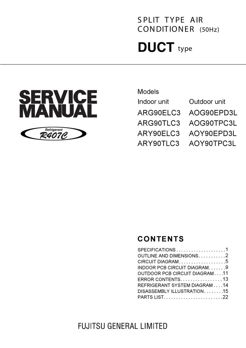 Fujitsu ARG90ELC3 User manual