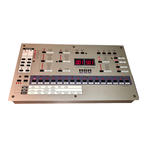 MAM SQ16 owner's manual