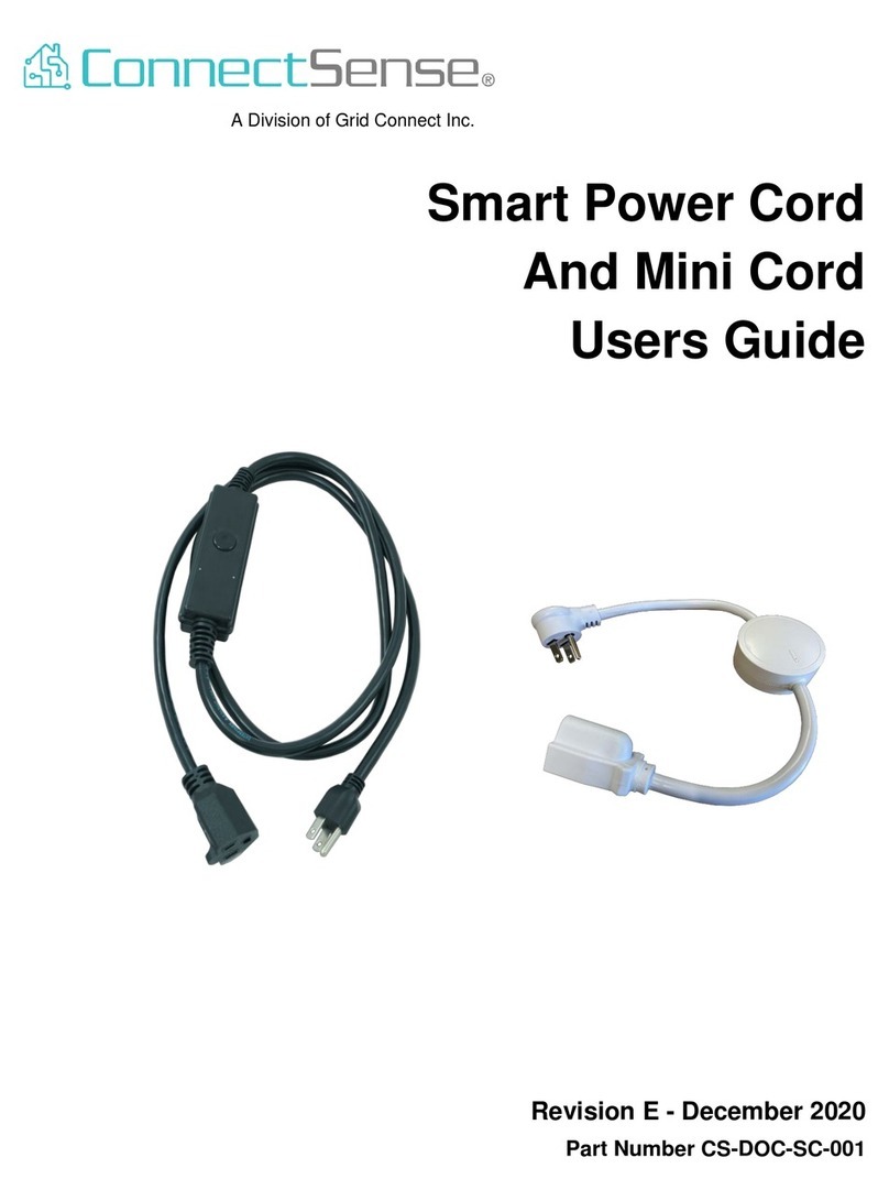 ConnectSense Smart Power Cord user guide