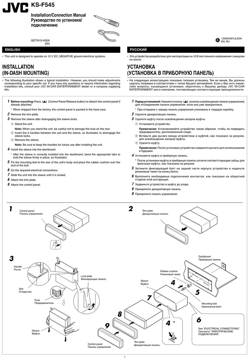 JVC KS-F545 Guide