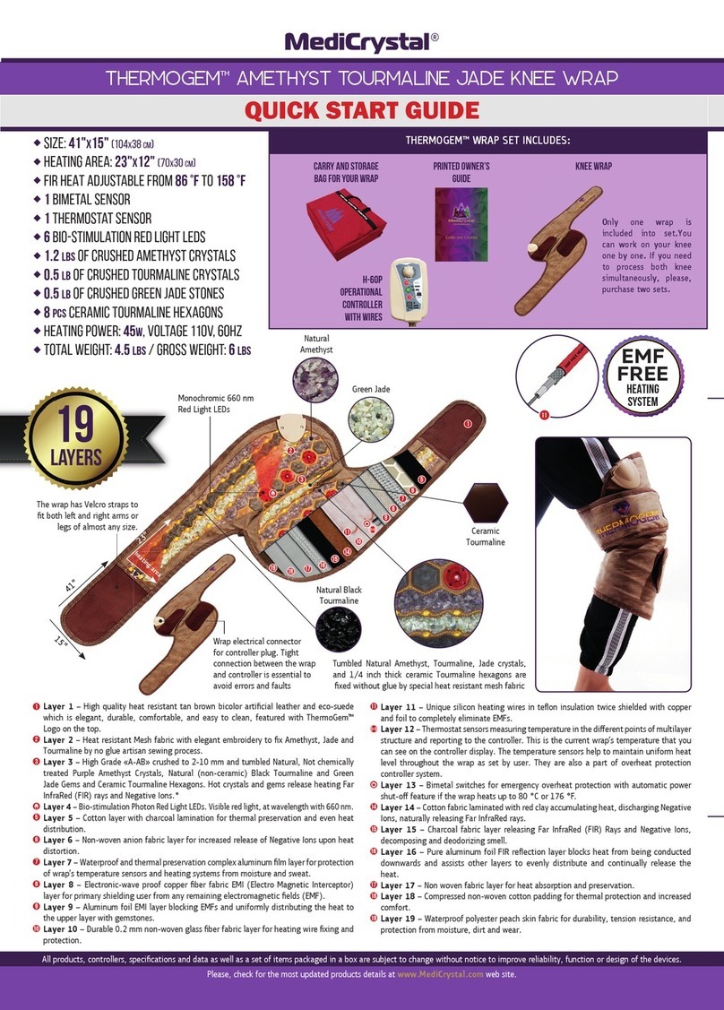 MediCrystal THERMOGEM quick start guide