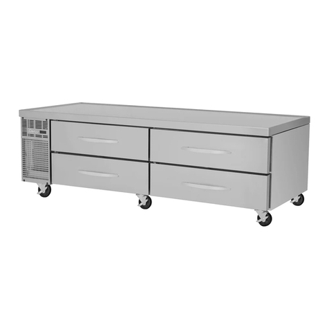 Turboair PRCBE Series User manual