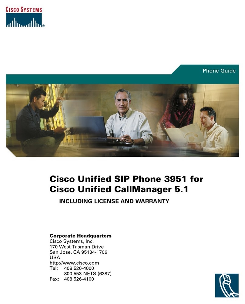 Cisco 3951 User manual
