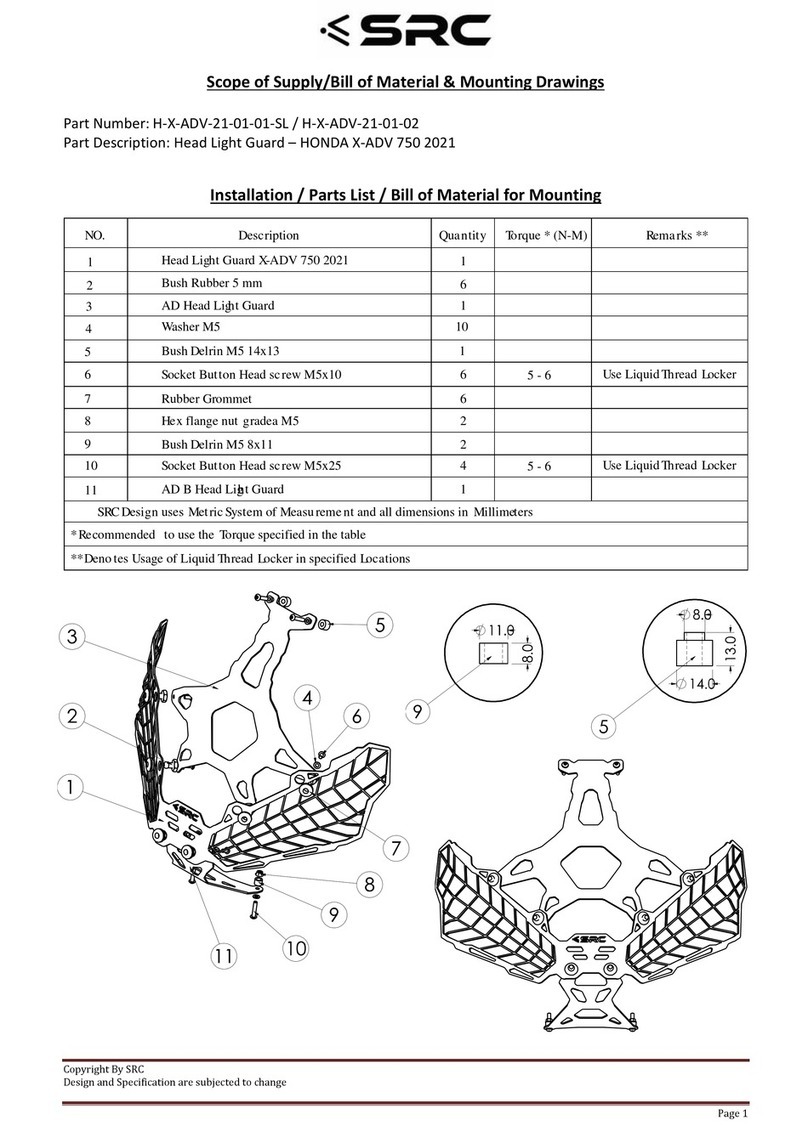 SRC H-X-ADV-21-01-01-SL quick start guide