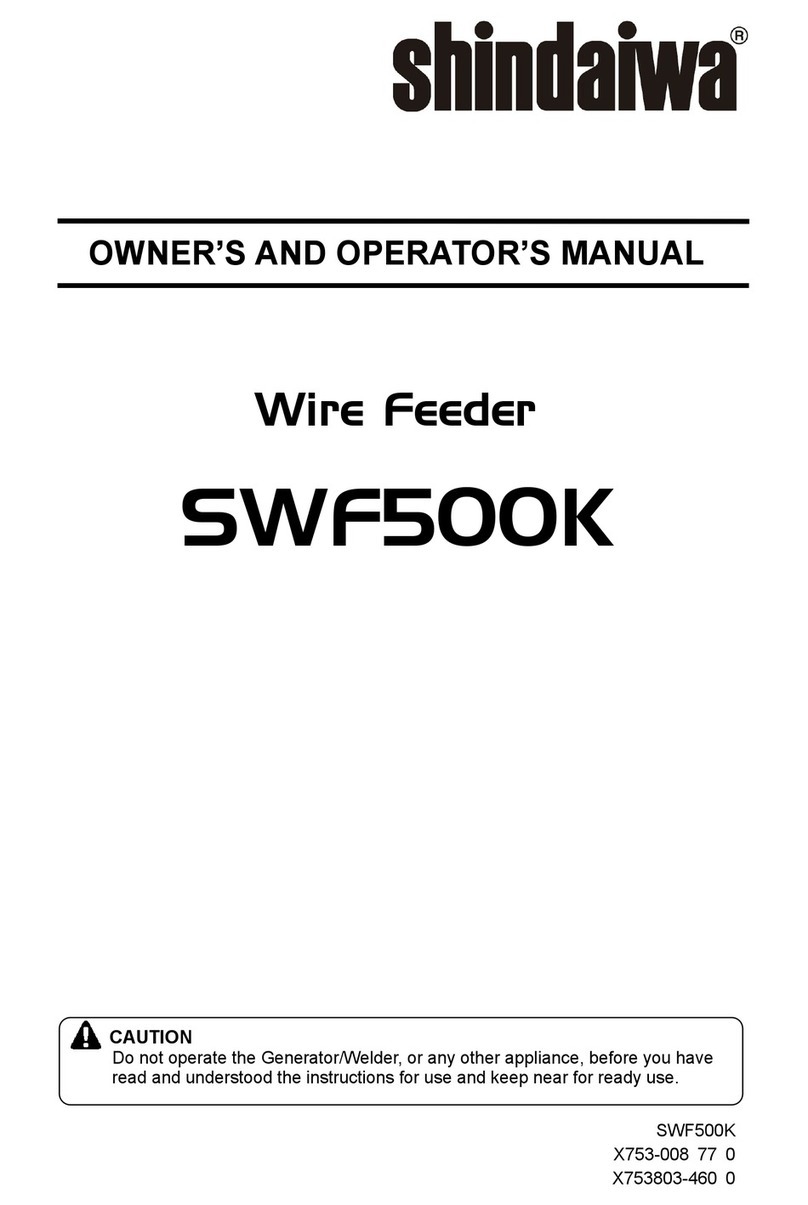 Shindaiwa SWF500K Owner's and operator's manual