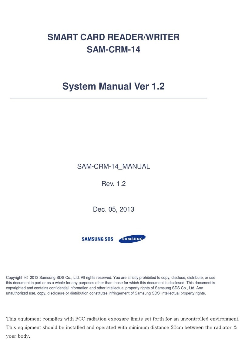 Samsung SAM-CRM-14 User manual