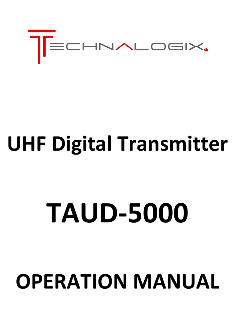 Technalogix TAUD-5000 User manual