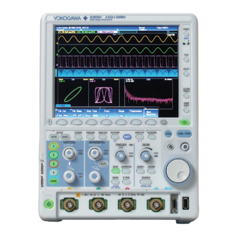 YOKOGAWA DLM2000 Series instructions