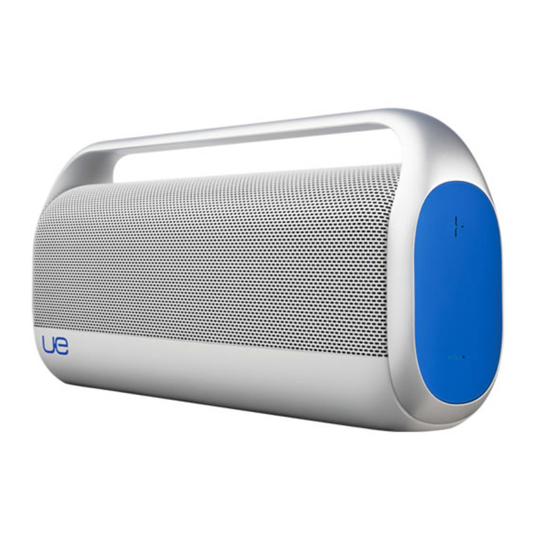 Logitech ue boombox User manual