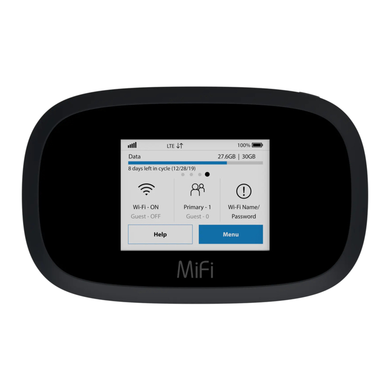Inseego MiFi 8000 quick start guide