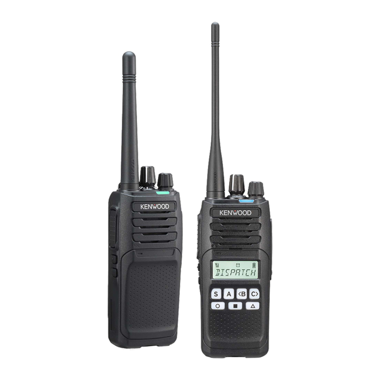 Kenwood NX-1000 Series User manual