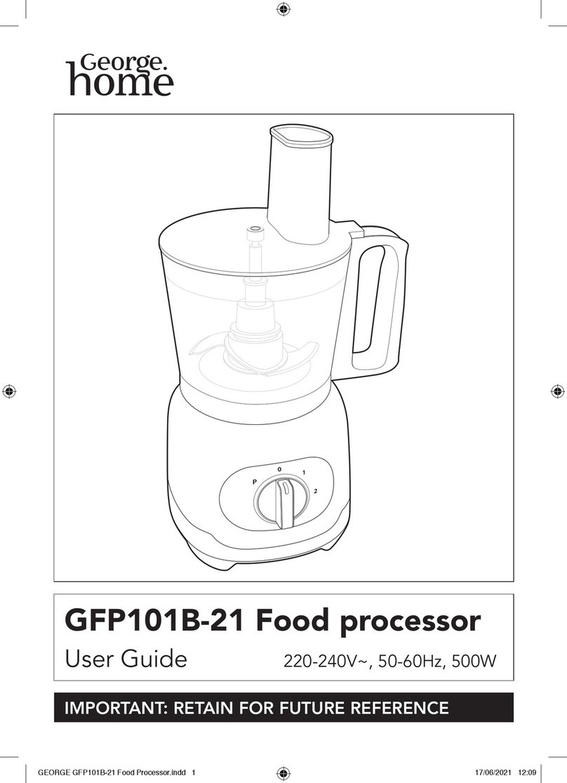 George Home GFP101B-21 user guide