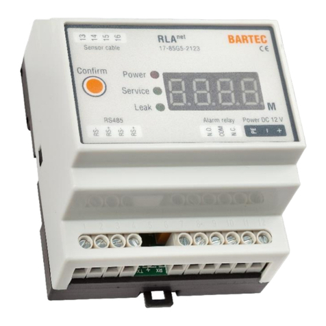 Bartec RLAnet 17-85G5-2123 Series Specification sheet