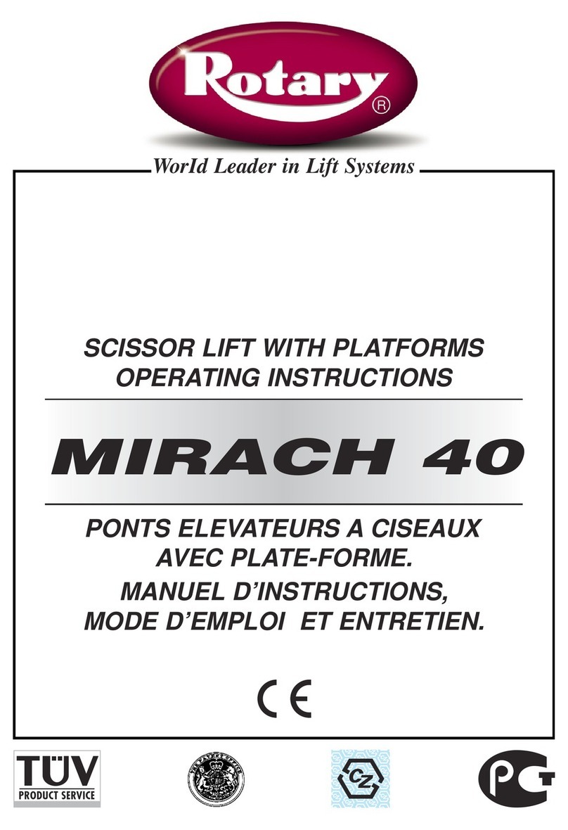Rotary MIRACH 40 User manual