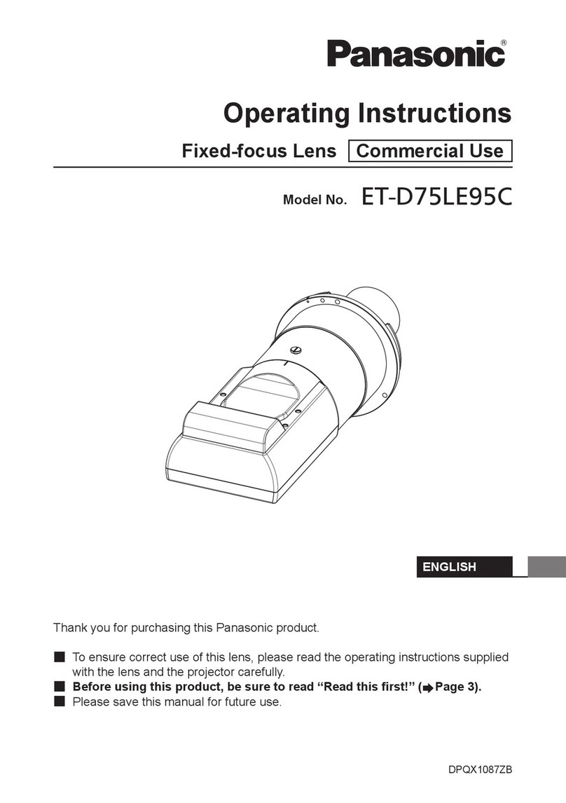 Panasonic ET-D75LE95C User manual