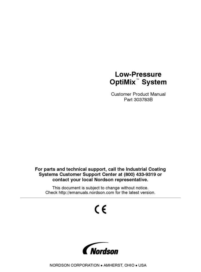 Nordson OptiMix Customer product manual