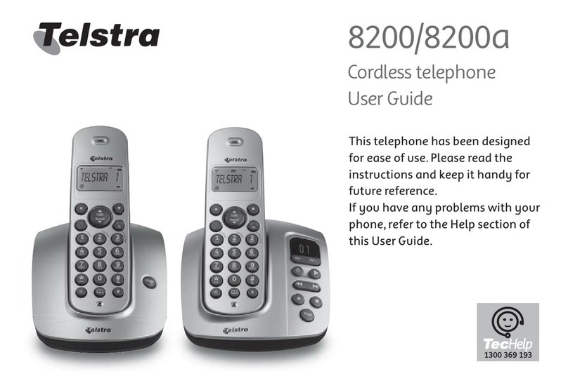 Telstra 8200 User manual
