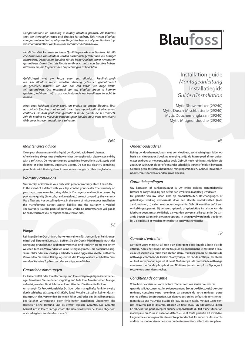Blaufoss Mytic 29240 installation guide