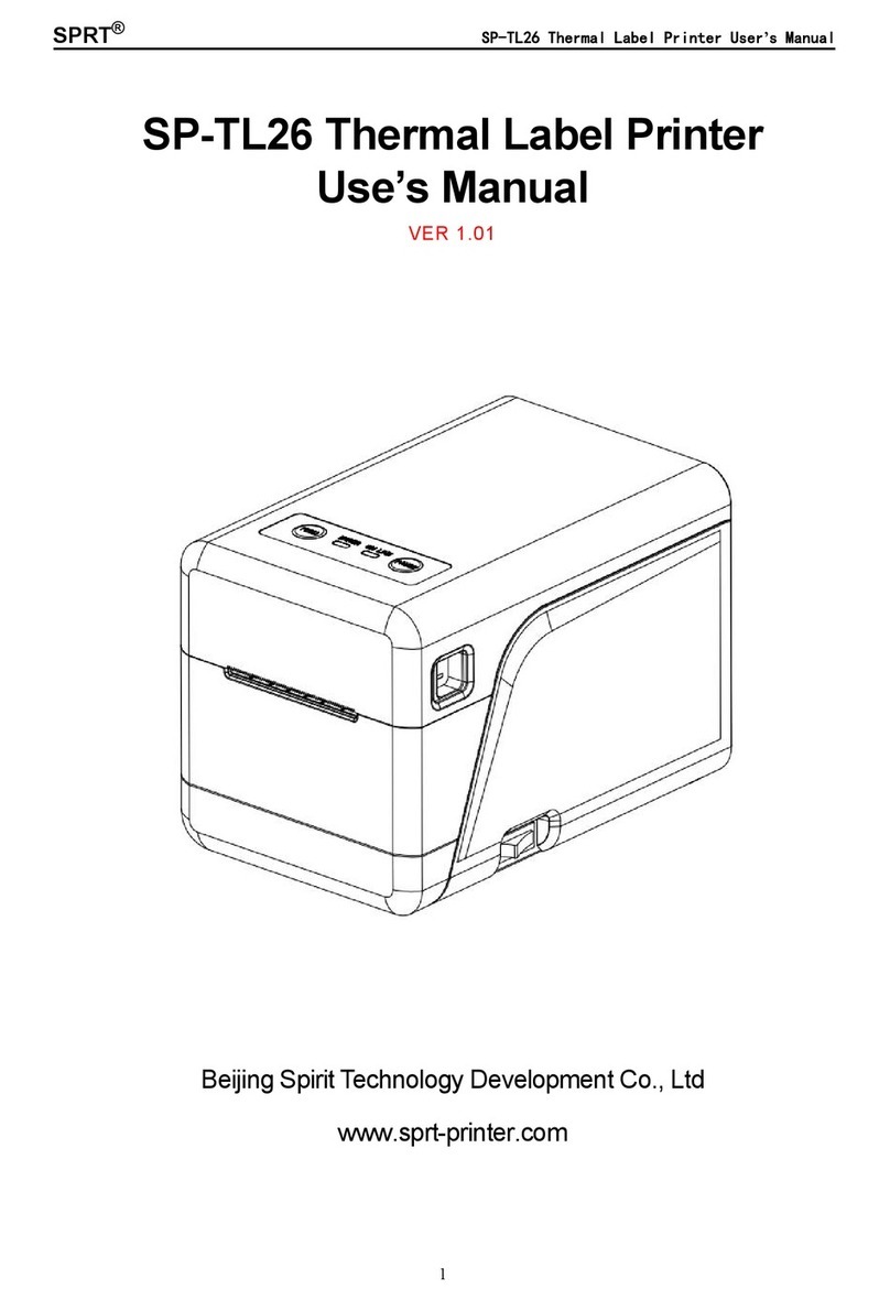 SPRT SP-TL26 User manual
