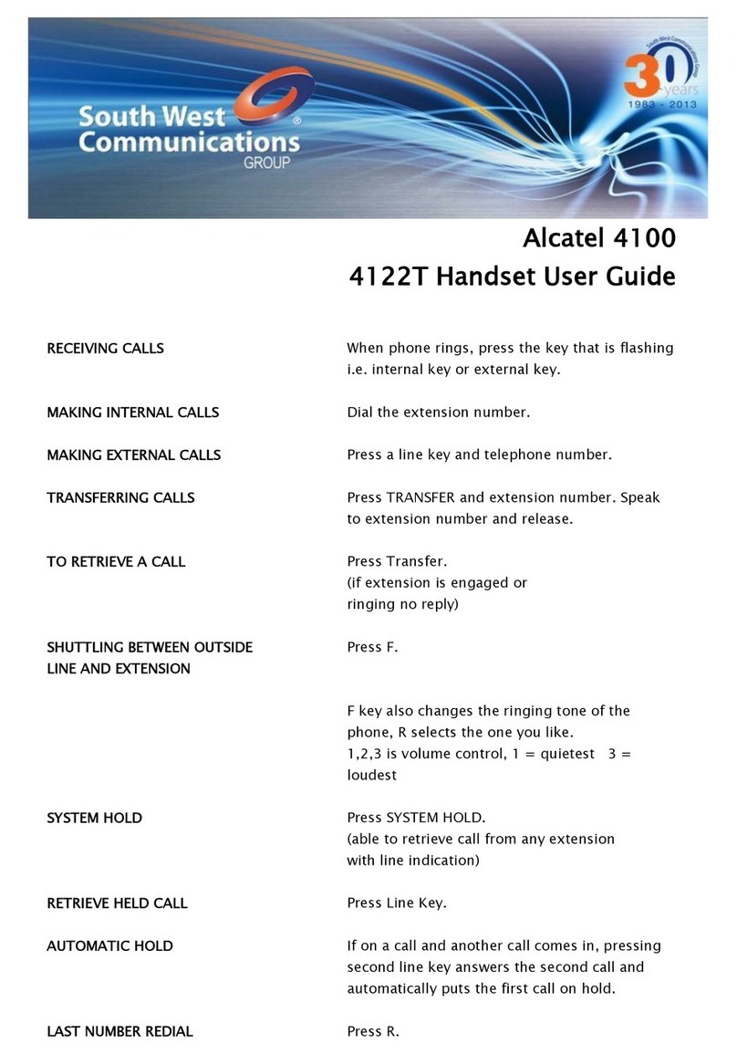 Alcatel 4122T user guide