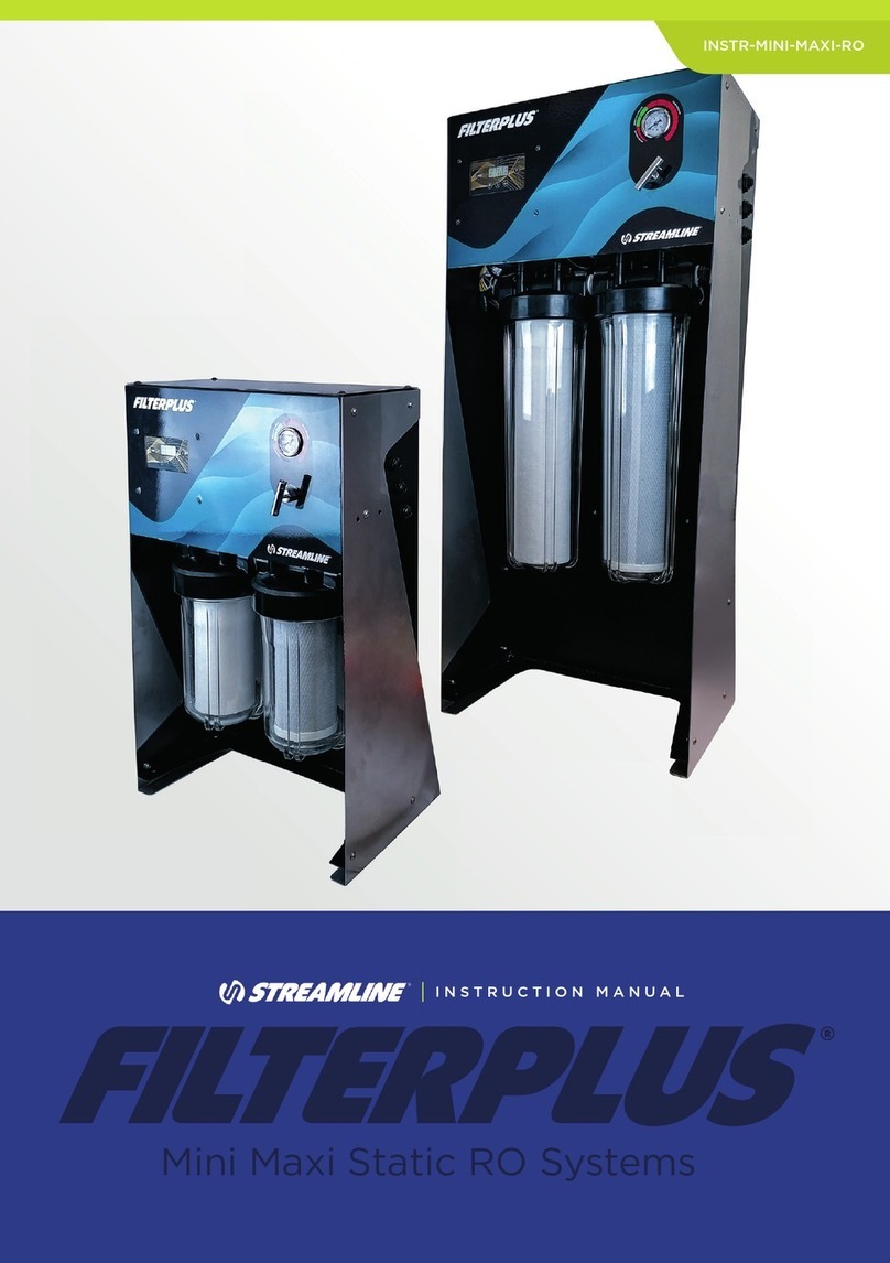 Streamline FILTERPLUS INSTR-MINI-MAXI-RO instruction manual Streamline FILTERPLUS INSTR-MINI-MAXI-RO instruction manual