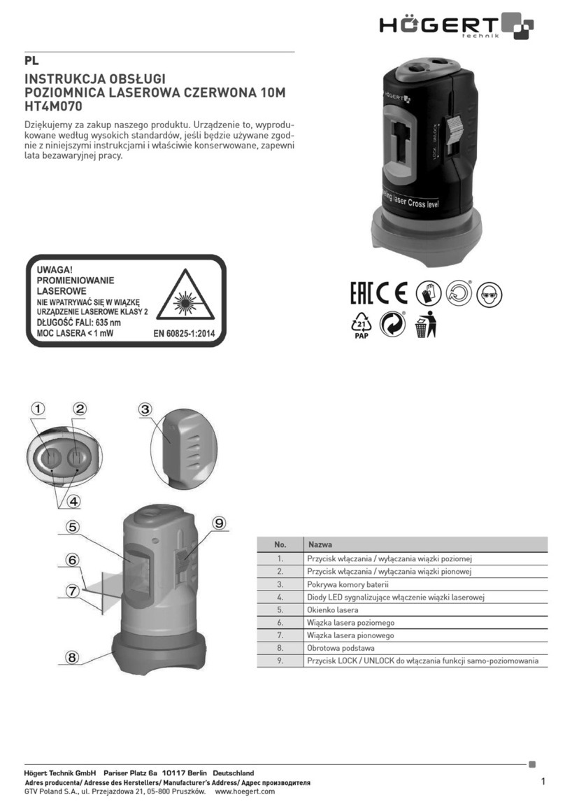 HOGERT HT4M070 User manual