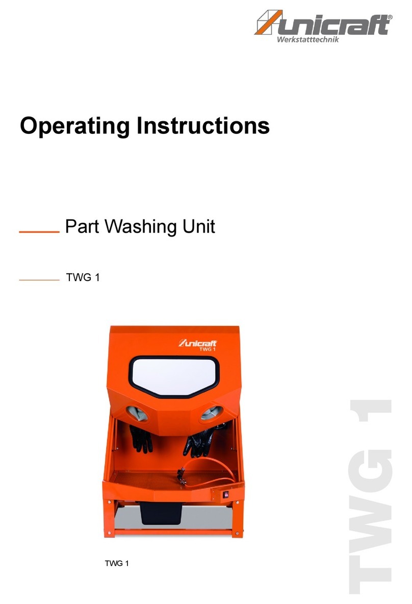 unicraft TWG 1 operating instructions