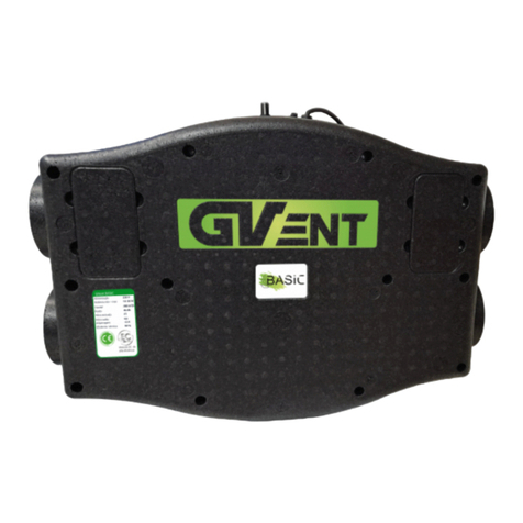 GV-INDUSTRIES GVent BASIC user manual