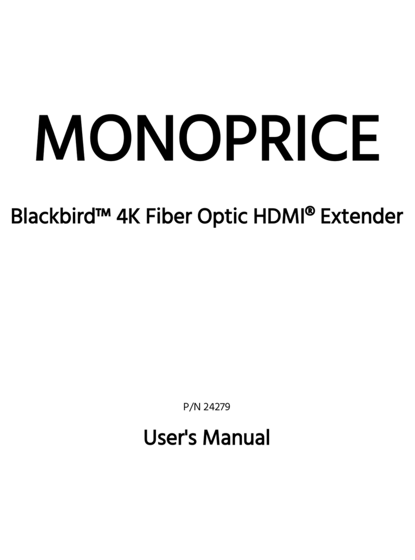 Monoprice Blackbird 24279 user manual