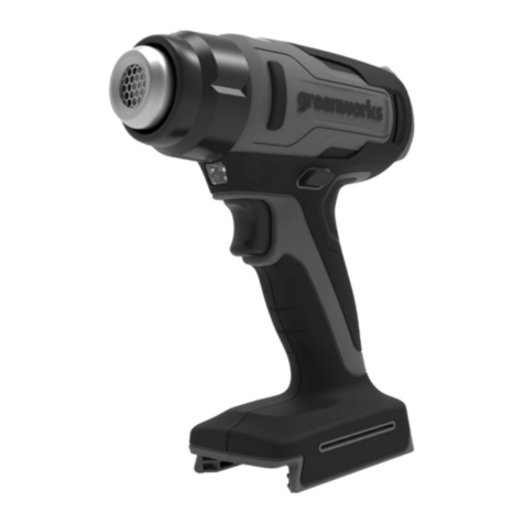GreenWorks HG24B00 User manual