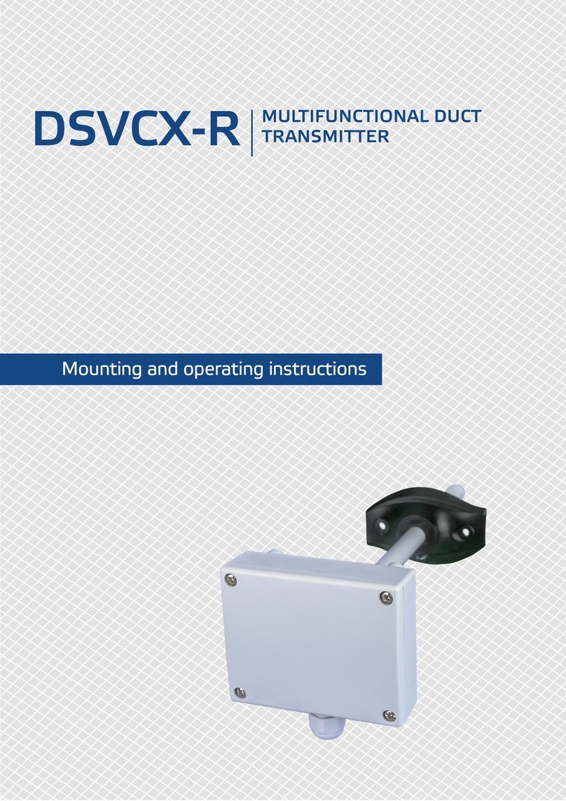 Sentera Controls DSVCX-R Service manual