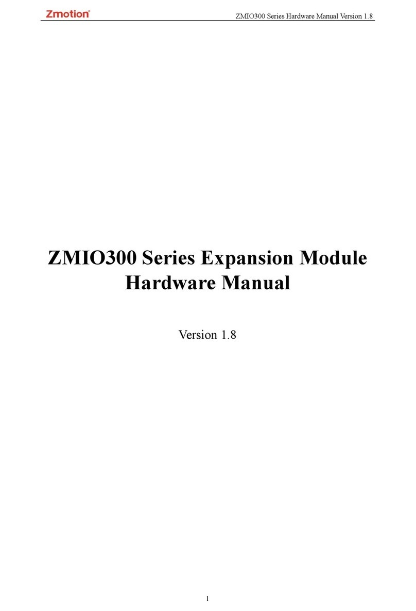 Zmotion ZMIO300 Series User manual