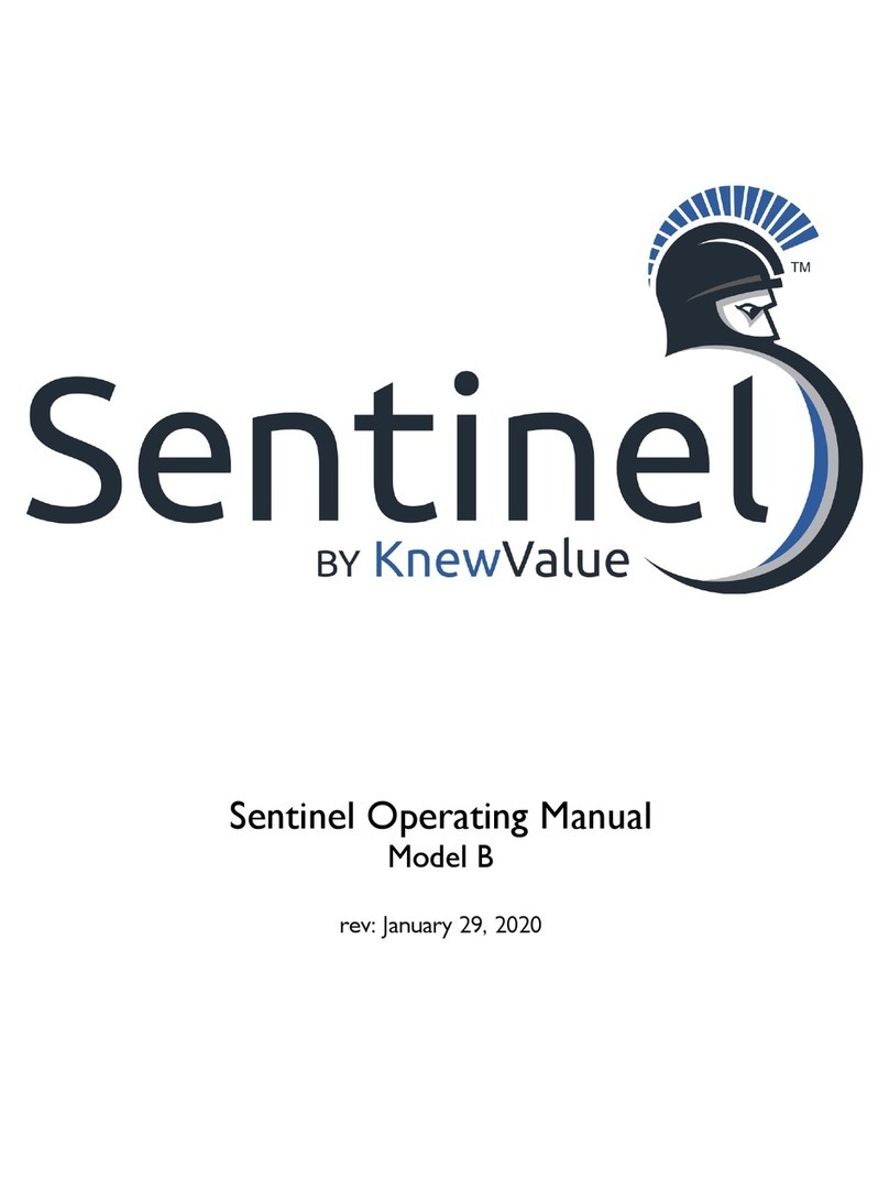 Knew Value Sentinel B User manual