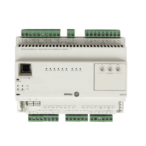 Trane Tracer UC400 Installation and operating instructions
