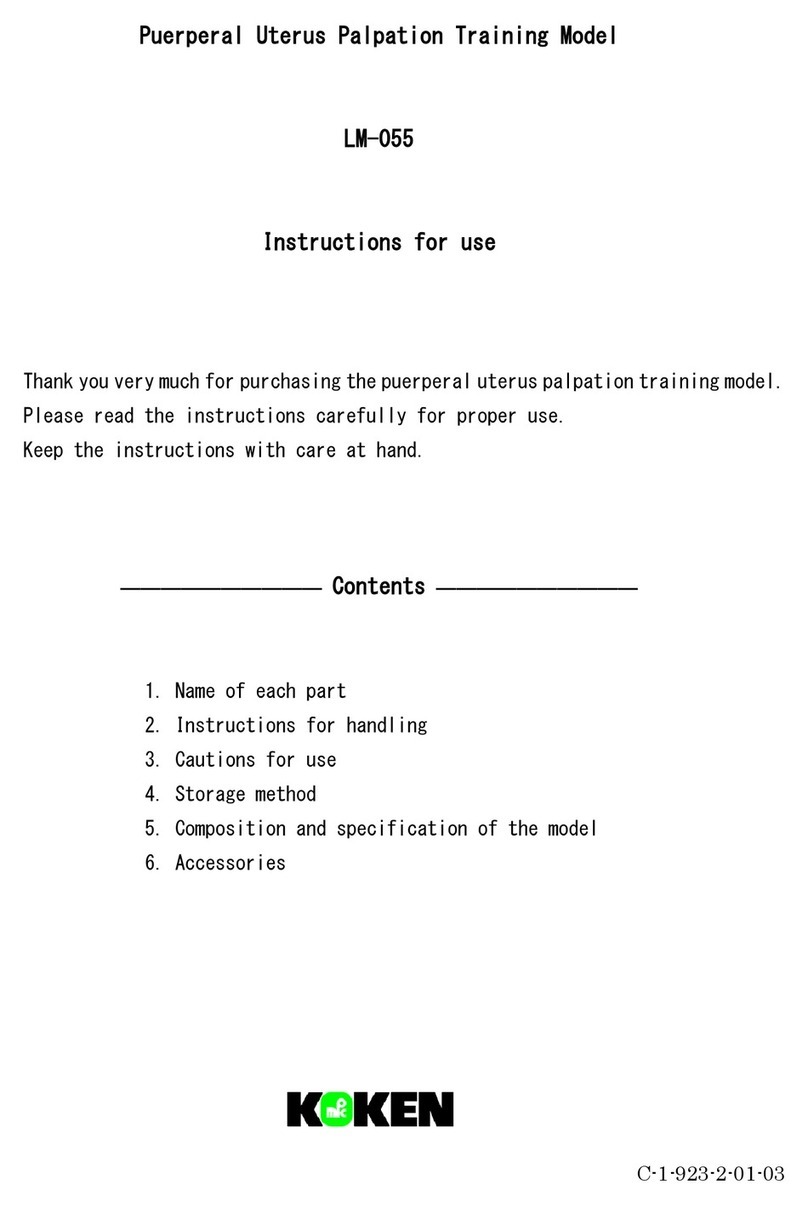 KOKEN LM-055 Instructions for use