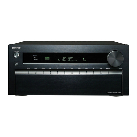 Onkyo PR-SC5530 Installation guide