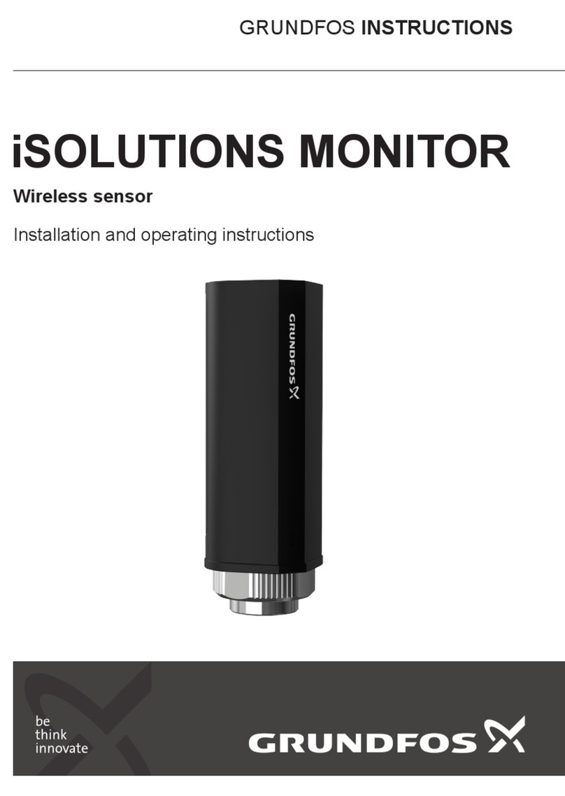 Grundfos iSolutions Monitor User manual Grundfos iSolutions Monitor User manual