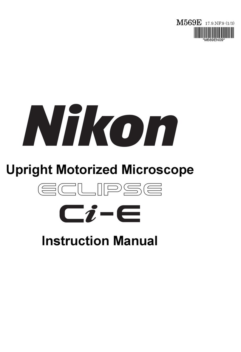 Nikon Eclipse Ci-E User manual